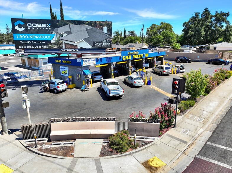 Primary Photo Of 7742 Auburn Blvd, Citrus Heights Carwash For Sale