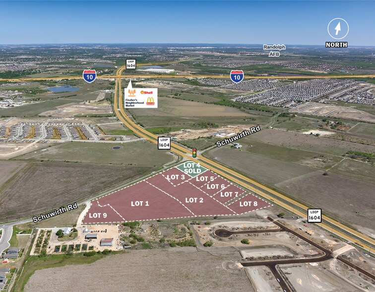 Primary Photo Of E Loop 1604 @ Schuwirth Rd, Converse Land For Sale