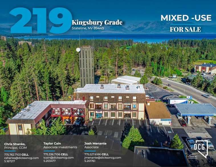 Primary Photo Of 219 Kingsbury Grade, Stateline Storefront Retail Office For Sale