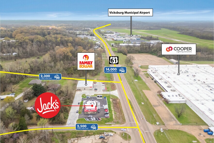 More Photos Of 25 Grange Hall Rd, Vicksburg General Retail For Sale