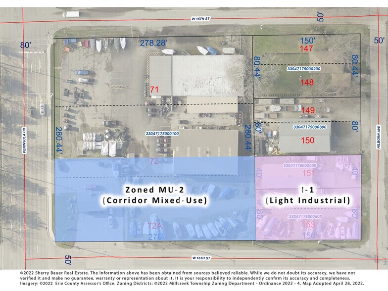 1501 Peninsula Dr, Erie, PA 16505 Land