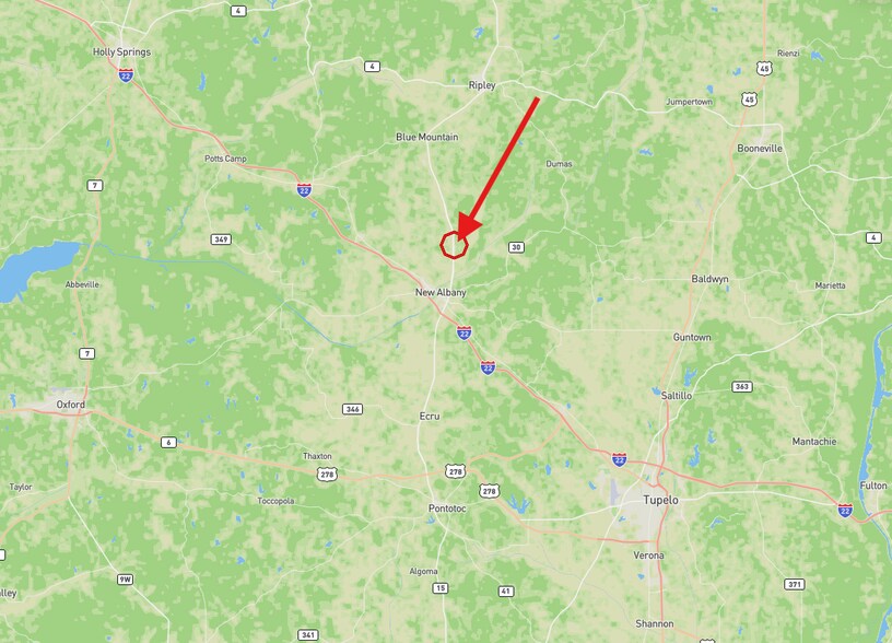 More Photos Of 944 Highway 15 N, New Albany Warehouse For Lease