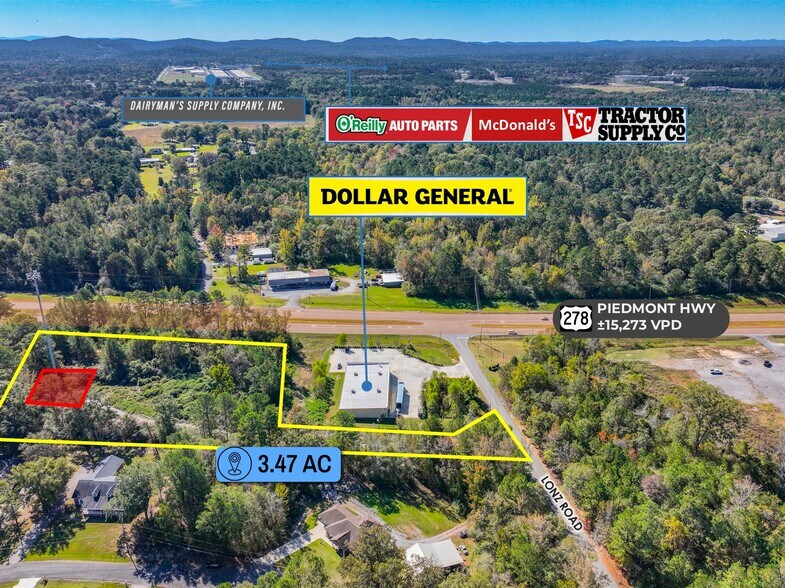 More Photos Of 1-1 Auction 347 Acre Parcel 15K VPD, 1510 Alabama Ave, Gadsden Land For Sale