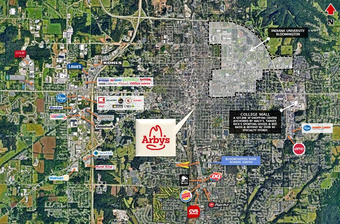 More Photos Of 535 S Walnut St, Bloomington Fast Food For Lease