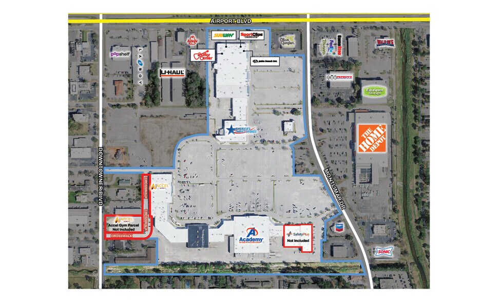 More Photos Of 3725 Airport Blvd, Mobile General Retail For Sale