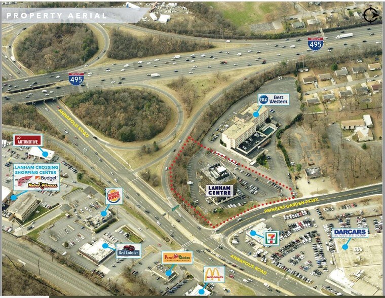 Primary Photo Of 5900 Princess Garden Pky, Lanham Office For Lease