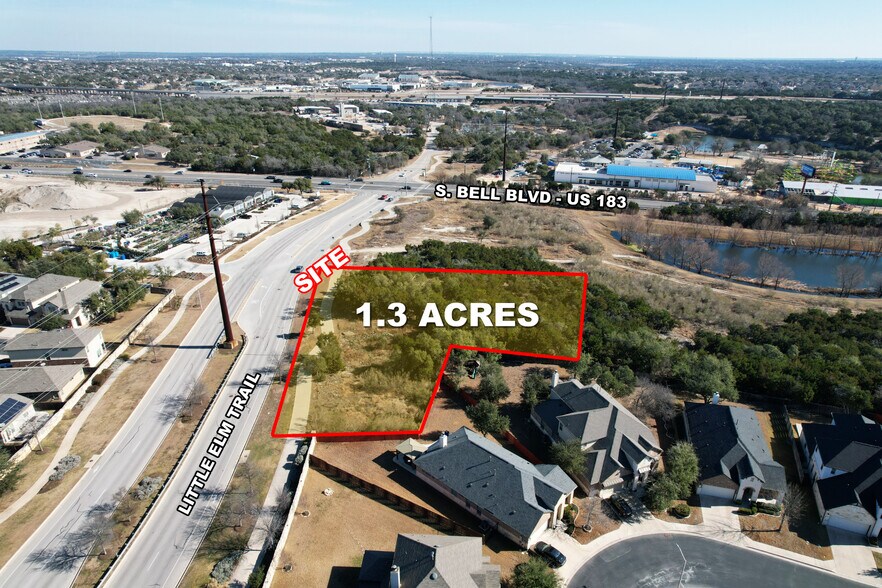 Primary Photo Of 1360 Little Elm Trail, Cedar Park Land For Sale