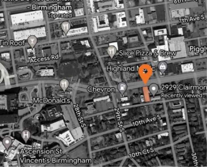 More Photos Of 2929 Clairmont Ave S, Birmingham Land For Sale