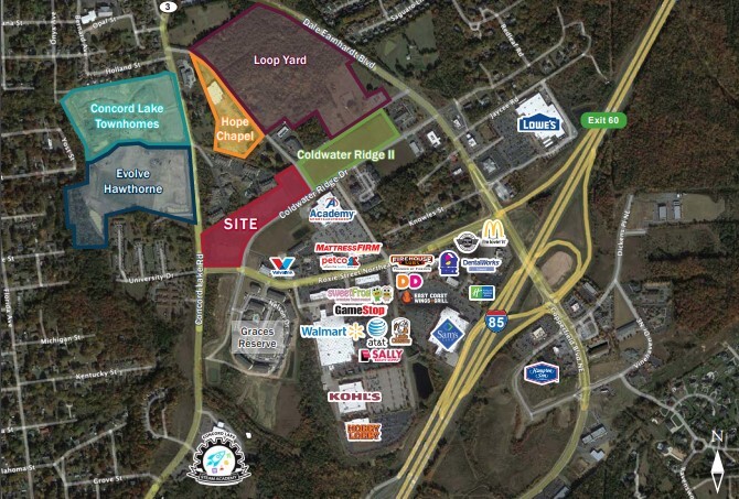 Primary Photo Of 000 Coldwater Ridge Dr, Kannapolis Land For Sale