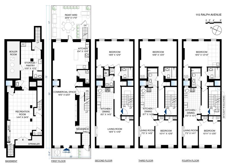 More Photos Of 115 Ralph Ave, Brooklyn Storefront Retail Residential For Sale