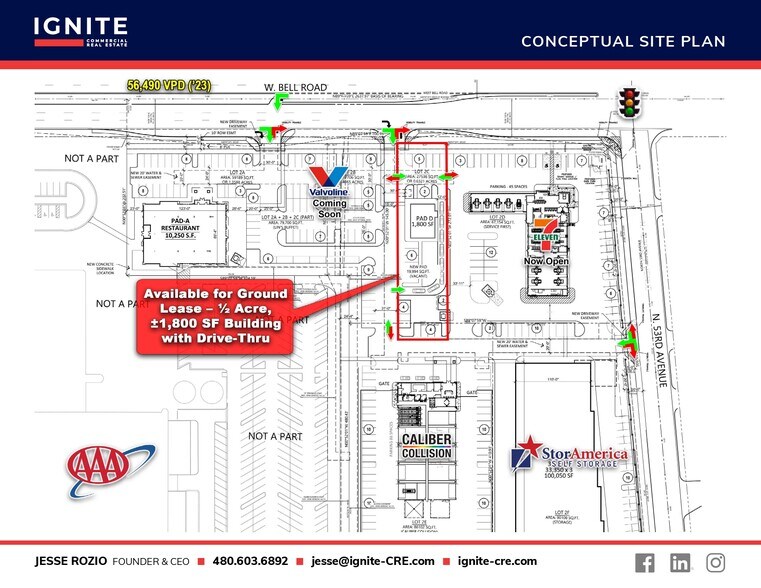 More Photos Of 5311 W Bell Rd, Glendale Land For Lease