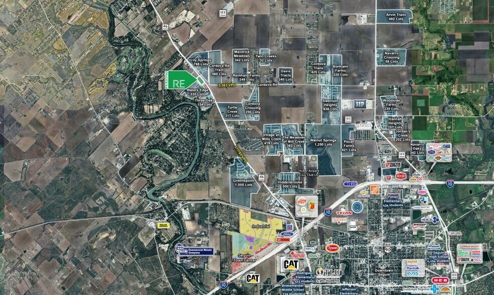 More Photos Of Highway TX-46 & Waters Edge, Seguin General Retail For Lease