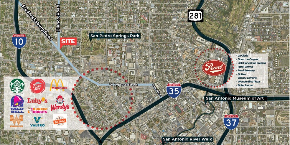 More Photos Of 100 Blanco Rd, San Antonio Restaurant For Lease