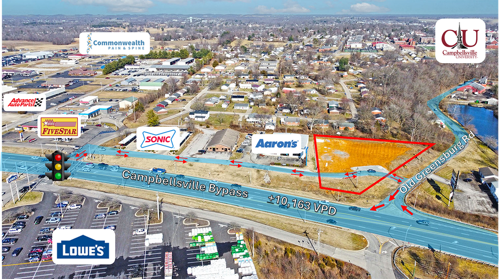 More Photos Of 110 Campbellsville Byp, Campbellsville Land For Sale