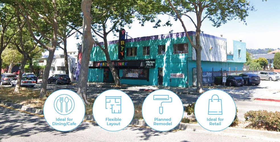 More Photos Of 1629 San Pablo Ave, Berkeley Freestanding For Lease