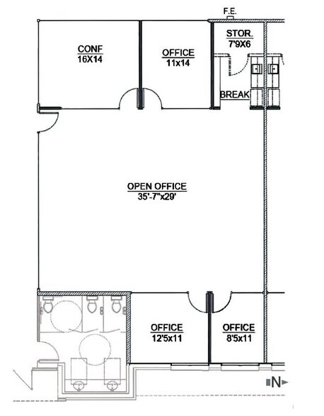More Photos Of 1300 S Litchfield Rd, Goodyear Loft Creative Space For Lease