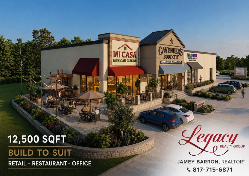 More Photos Of 2400 W Ennis Ave, Ennis Freestanding For Lease