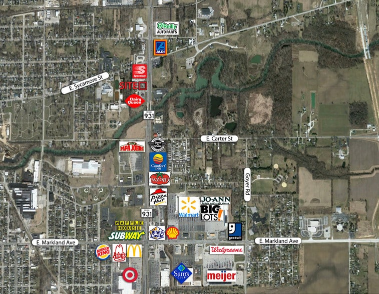 More Photos Of 148 Creekside Dr, Kokomo Storefront For Lease