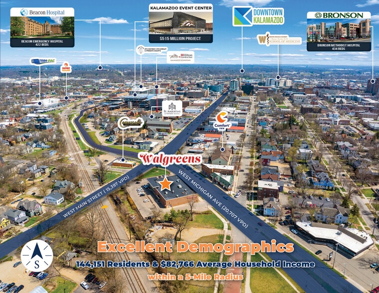 More Photos Of 760 W Michigan Ave, Kalamazoo Drugstore For Sale