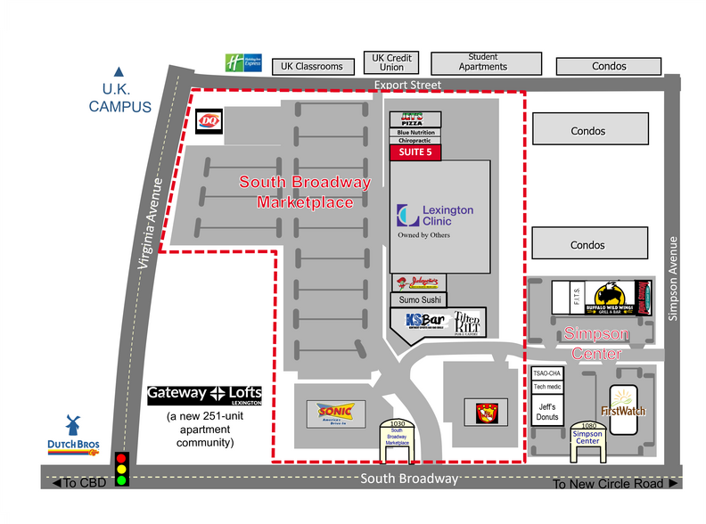 More Photos Of 1030 S Broadway, Lexington Storefront For Lease