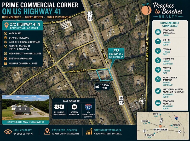 More Photos Of 272 Highway 41 N, Barnesville Office For Sale