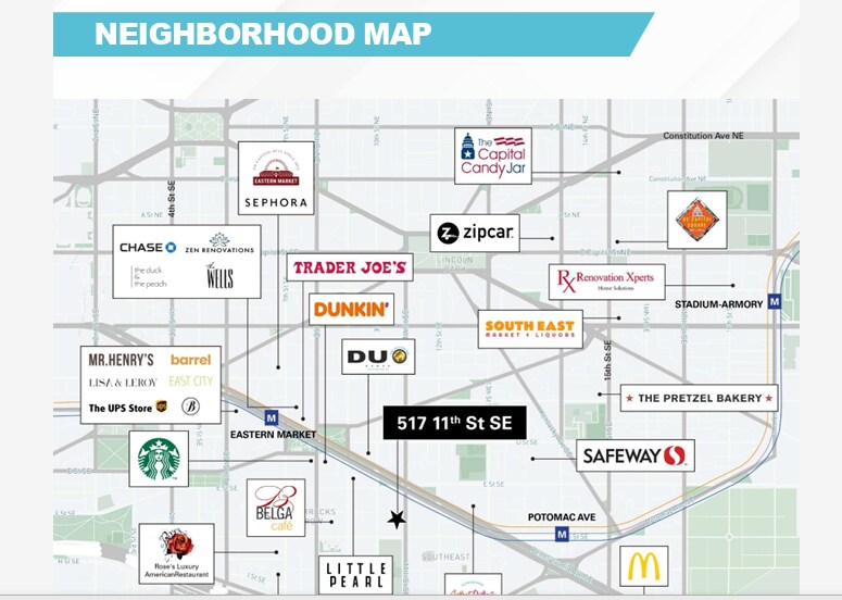 More Photos Of 517-519 11th St SE, Washington Office For Sale