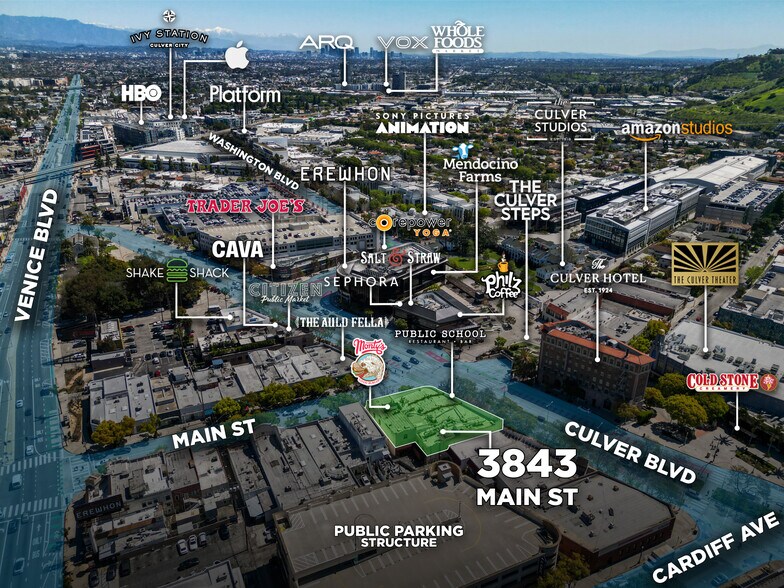 More Photos Of 3847 Main St, Culver City Storefront Retail Office For Lease