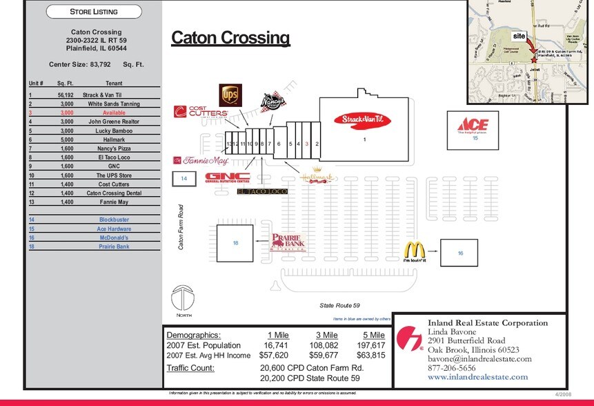More Photos Of 2300-2322 Route 59, Plainfield Unknown For Lease