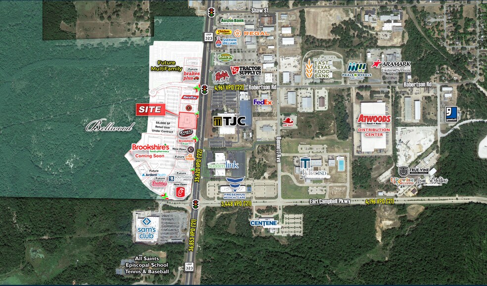 More Photos Of 1575 Southwest 323 loop, Tyler General Retail For Sale