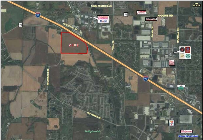 More Photos Of I-90 And Route 72, Gilberts Land For Sale