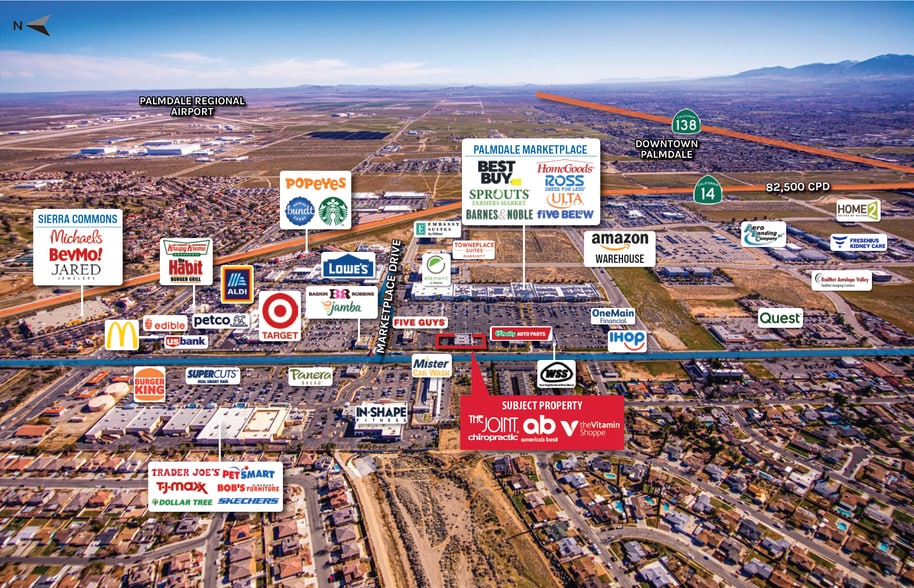 More Photos Of 39256 10th St W, Palmdale Storefront For Sale