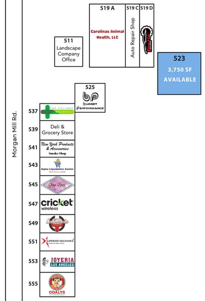 More Photos Of 511-555 Morgan Mill Rd, Monroe Unknown For Lease
