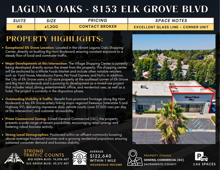 More Photos Of 8153 Elk Grove Blvd, Elk Grove Storefront Retail Office For Lease