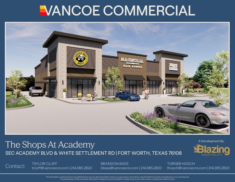 Primary Photo Of SEC of Academy Blvd & White Settlement Rd, Fort Worth Land For Sale