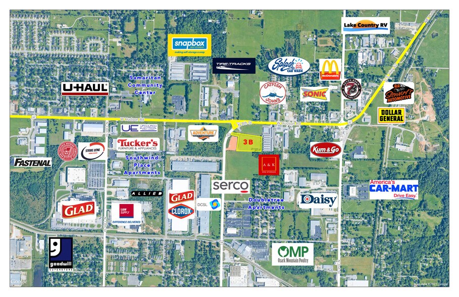 More Photos Of Hudson Rd & 8th St Rd, Rogers Land For Sale