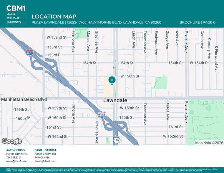 More Photos Of 15625-15655 Hawthorne Blvd, Lawndale Unknown For Lease