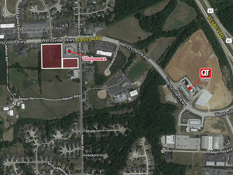 More Photos Of 1046-1066 Wentzville Pky, Wentzville Land For Lease