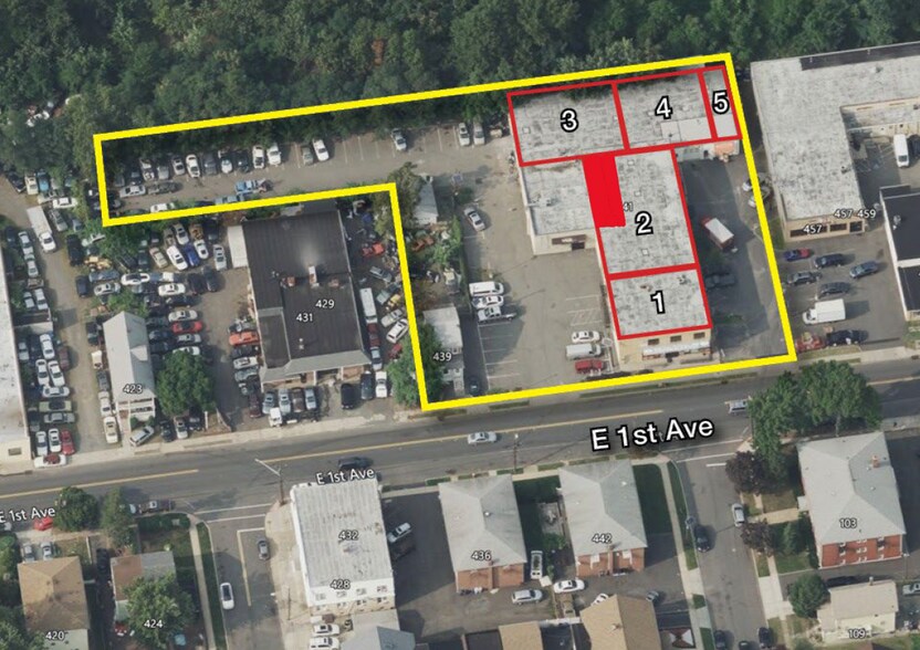 Primary Photo Of 439-443 E 1st Ave, Roselle General Retail For Sale