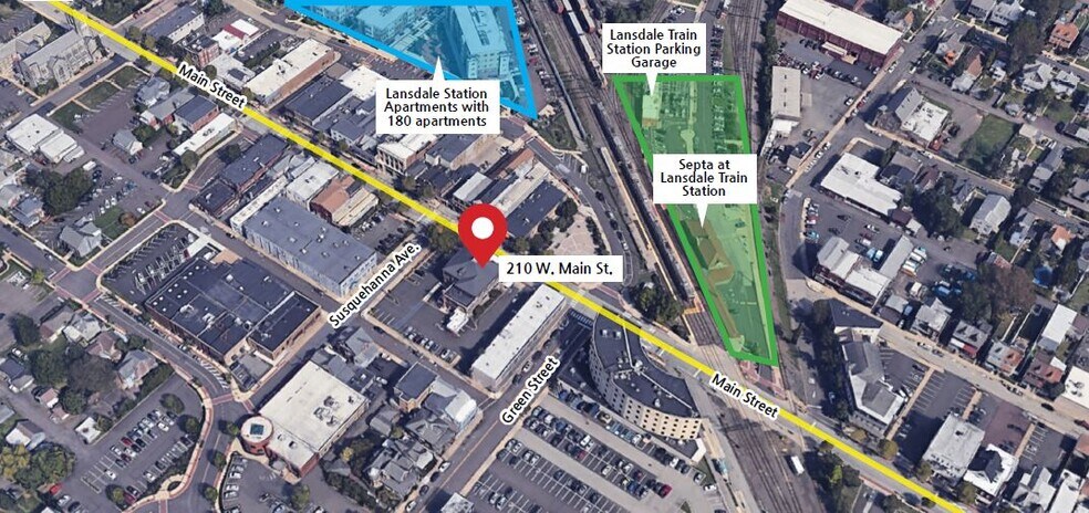 More Photos Of 210 W Main St, Lansdale Bank For Lease