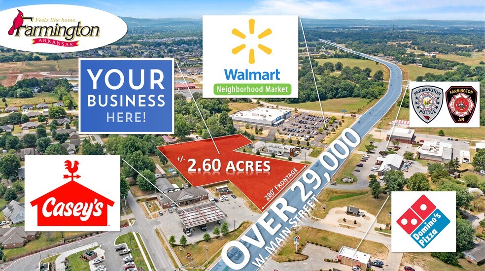 Primary Photo Of W Main St, Farmington Land For Sale
