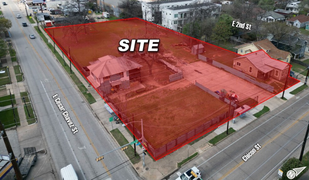More Photos Of 1800-1808 E Cesar Chavez St, Austin Land For Sale