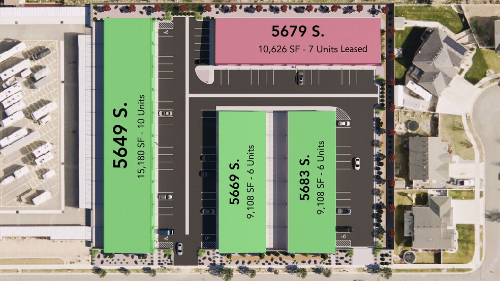 More Photos Of 5653 6055 W, West Valley City Industrial For Lease