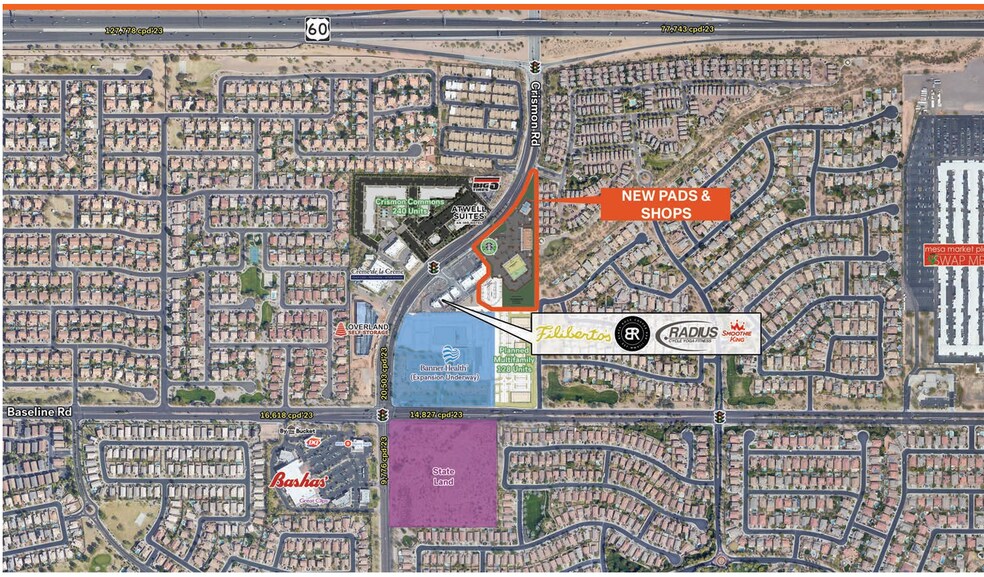 Primary Photo Of 1803 S Crismon, Mesa Land For Sale