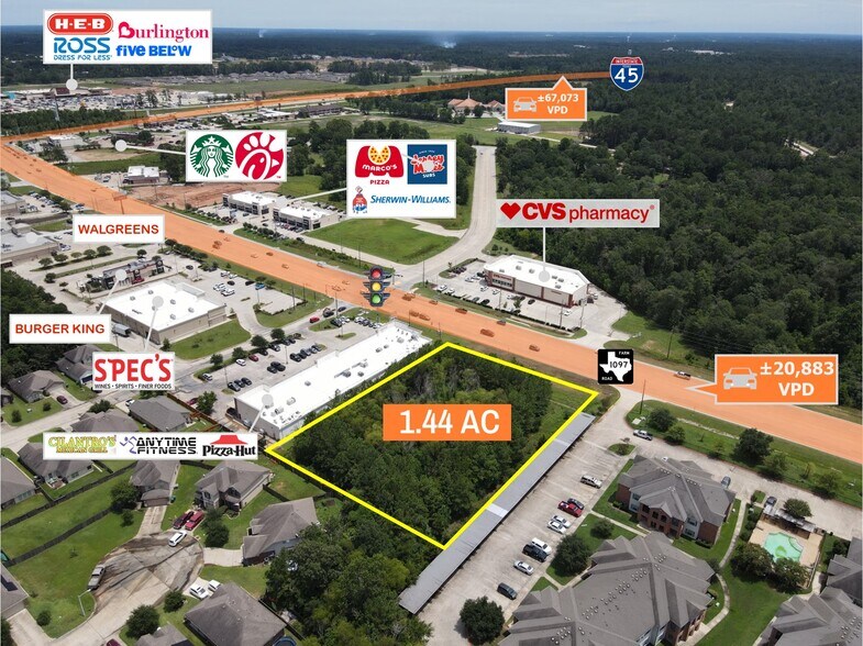More Photos Of 9670 FM 1097, Willis Land For Sale
