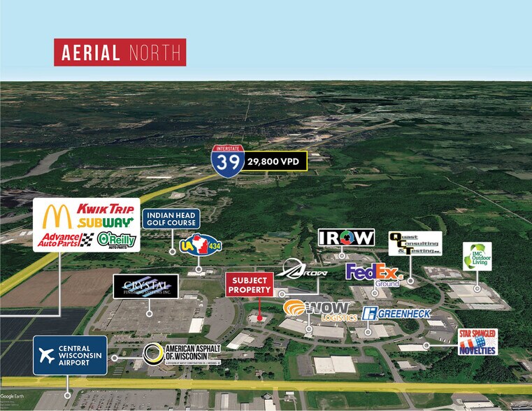 More Photos Of 910 N Park View Cir, Mosinee Distribution For Sale