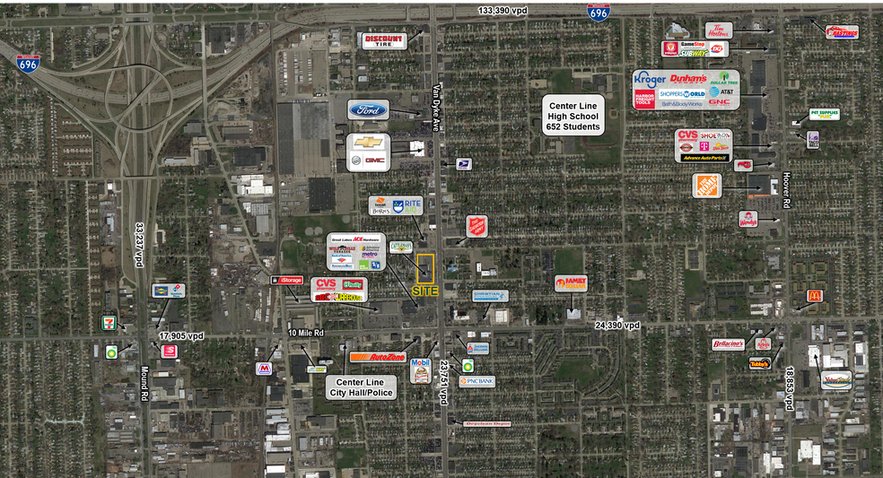 More Photos Of 25225-25403 Van Dyke, Center Line Unknown For Lease