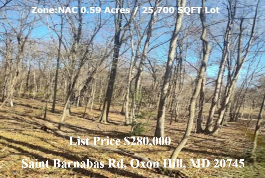 More Photos Of Saint Barnabas rd, Oxon Hill Land For Sale