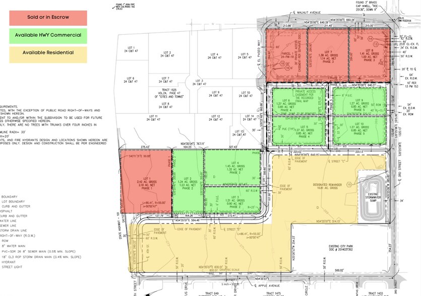 More Photos Of Walnut Ave, And 3rd Street, Greenfield Land For Sale