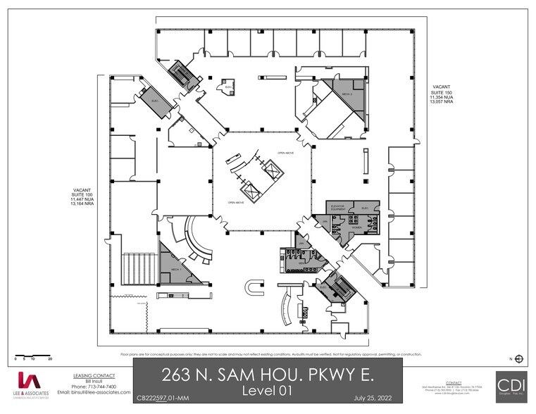 More Photos Of 263 N Sam Houston Pky E, Houston Office For Sale
