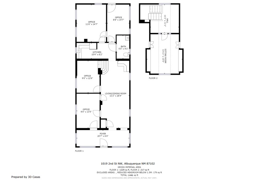 More Photos Of 1019 2nd St NW, Albuquerque Office For Sale